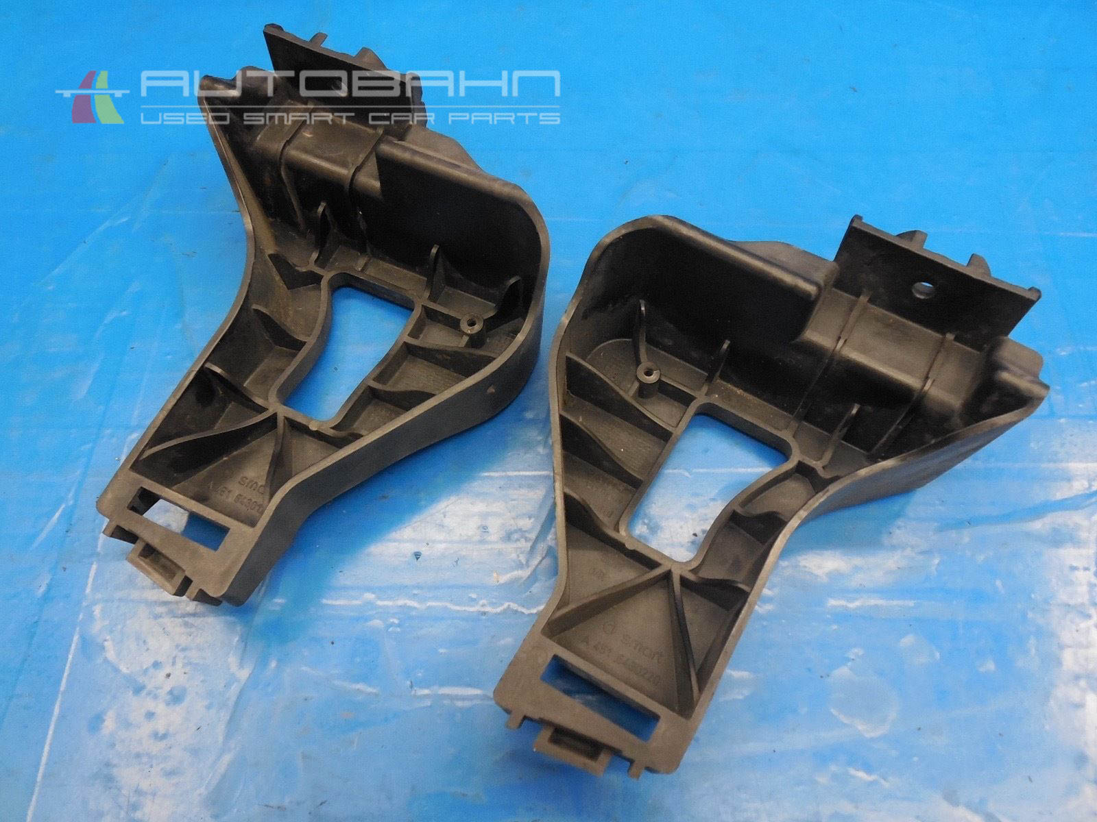 Fortwo Passion Pure OEM Rear Bumper Impact Bar & Extensions A451